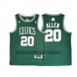 Canotte Boston Celtics Jarrett Allen NO 20 Icon Verde