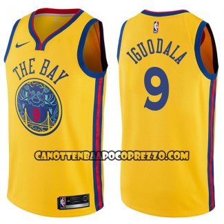 Canotte NBA Warriors Andre Iguodala Chinese Heritage Ciudad 2017