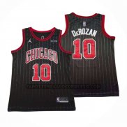 Canotte Chicago Bulls Demar Derozan NO 10 Statement 2020-21 Nero