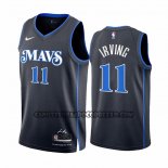 Canotte Dallas Mavericks Kyrie Irving NO 11 Citta 2023-24 Blu