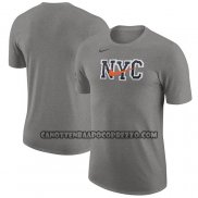 Canotte Manica Corta New York Knicks Citta 2023-24 Grigio