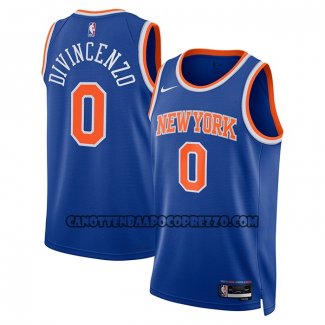 Canotte New York Knicks Donte Divincenzo Icon Blu