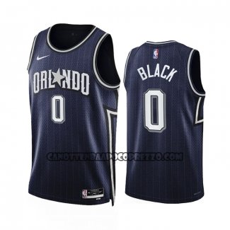 Canotte Orlando Magic Anthony Black NO 0 Citta 2023-24 Blu