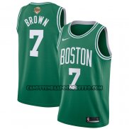 Canotte Bambino Boston Celtics Jaylen Brown NO 7 Icon 2024 Verde