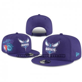 Cappellino Charlotte Hornets 9FIFTY Snapback Adjustable Viola