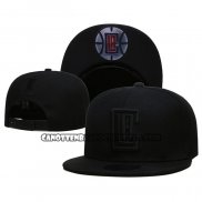 Cappellino Los Angeles Clippers Black On Black 9FIFTY Snapback Nero