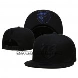 Cappellino Memphis Grizzlies Black On Black 9FIFTY Snapback Nero