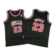 Canotte Bambino Chicago Bulls Michael Jordan NO 23 Nero3