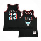 Canotte Chicago Bulls Michael Jordan Mitchell & Ness 1997-98 Nero2