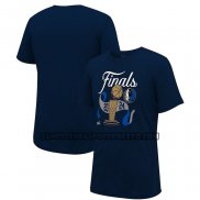 Canotte Manica Corta Dallas Mavericks 2024 NBA Finals Blu