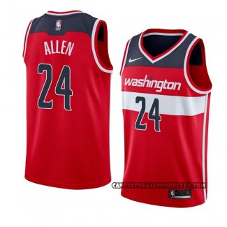 Canotte Washington Wizards Lavoy Allen Icon 2018 Rosso