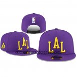 Cappellino Los Angeles Lakers Ciudad Edition 2023-24 Viola