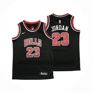 Canotte Bambino Chicago Bulls Michael Jordan NO 23 Nero5