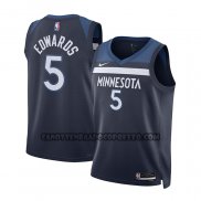 Canotte Bambino Minnesota Timberwolves Anthony Edwards Icon Blu