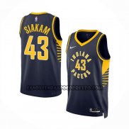 Canotte Indiana Pacers Pascal Siakam NO 43 Icon Blu