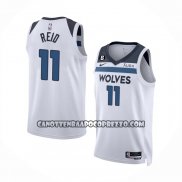 Canotte Minnesota Timberwolves Naz Reid Association Bianco