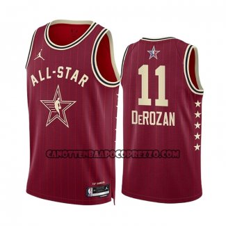 Canotte All Star 2024 Chicago Bulls Demar Derozan NO 11 Rosso