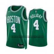 Canotte Boston Celtics Jrue Holiday NO 4 Icon 2022-23 Verde