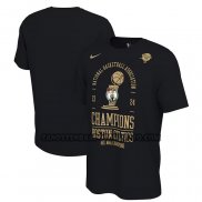 Canotte Manica Corta Boston Celtics 18-time NBA Finals Champions Locker Room Nero