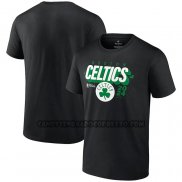 Canotte Manica Corta Boston Celtics 2024 NBA Finals Box Out Nero