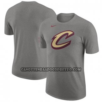 Canotte Manica Corta Cleveland Cavaliers Citta 2023-24 Grigio