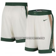 Pantaloncini Boston Celtics Citta 2023-24 Crema