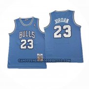 Canotte Chicago Bulls Michael Jordan NO 23 Mitchell & Ness 1997-98 Blu1