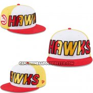 Cappellino Atlanta Hawks 9FIFTY Bianco Giallo Rosso