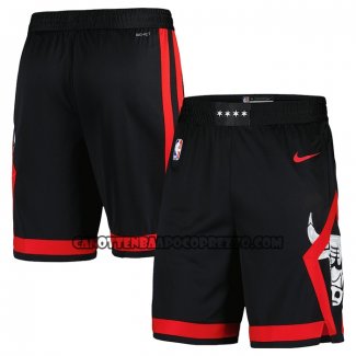 Pantaloncini Chicago Bulls Citta 2023-24 Nero