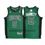 Canotte Boston Celtics Kevin Garnett NO 5 2010-13 Verde