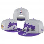 Cappellino Los Angeles Lakers 2020 NBA Draft Otc Viola Grigio