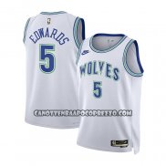 Canotte Bambino Minnesota Timberwolves Anthony Edwards Classic 2023-24 Bianco