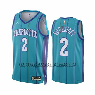 Canotte Charlotte Hornets James Bouknight NO 2 Classic 2023-24 Verde