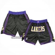 Pantaloncini Los Angeles Lakers Citta Just Don 2023-24 Nero