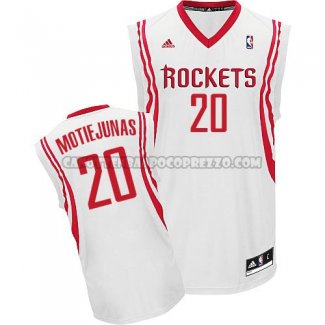 Canotte NBA Rockets Motiejunas Bianco