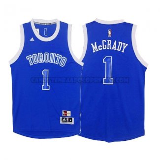 Canotte NBA Throwback Raptors McGrady Blu