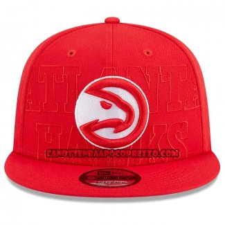 Cappellino Atlanta Hawks 2023 NBA Draft 9FIFTY Rosso