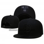 Cappellino Brooklyn Nets Black On Black 9FIFTY Snapback Nero