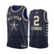 Canotte All Star 2024 Los Angeles Clippers Kawhi Leonard NO 2 Blu