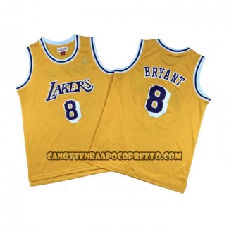 Canotte Bambino Los Angeles Lakers Kobe Bryant NO 8 Icon 2018-19 Giallo