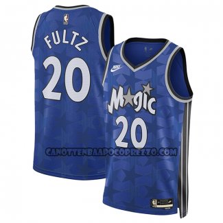 Canotte Orlando Magic Markelle Fultz NO 20 Classic 2023-24 Blu