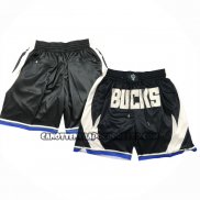 Pantaloncini Milwaukee Bucks Statement Just Don Nero