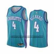 Canotte Charlotte Hornets Nick Richards NO 4 Classic 2023-24 Verde