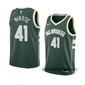 Canotte Milwaukee Bucks Nikola Mirotic Icon 2018 Verde