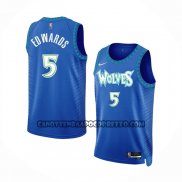 Canotte Minnesota Timberwolves Anthony Edwards Citta Blu