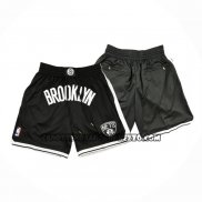 Pantaloncini Brooklyn Nets Just Don Nero2