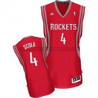 Canotte NBA Rockets Scola Rosso