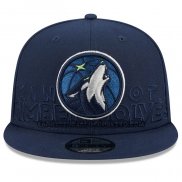 Cappellino Minnesota Timberwolves 2023 NBA Draft 9FIFTY Snapback Blu