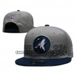 Cappellino Minnesota Timberwolves 2023 NBA Draft 9FIFTY Snapback Grigio Blu