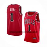 Canotte Chicago Bulls Derrick Rose NO 1 Icon Rosso